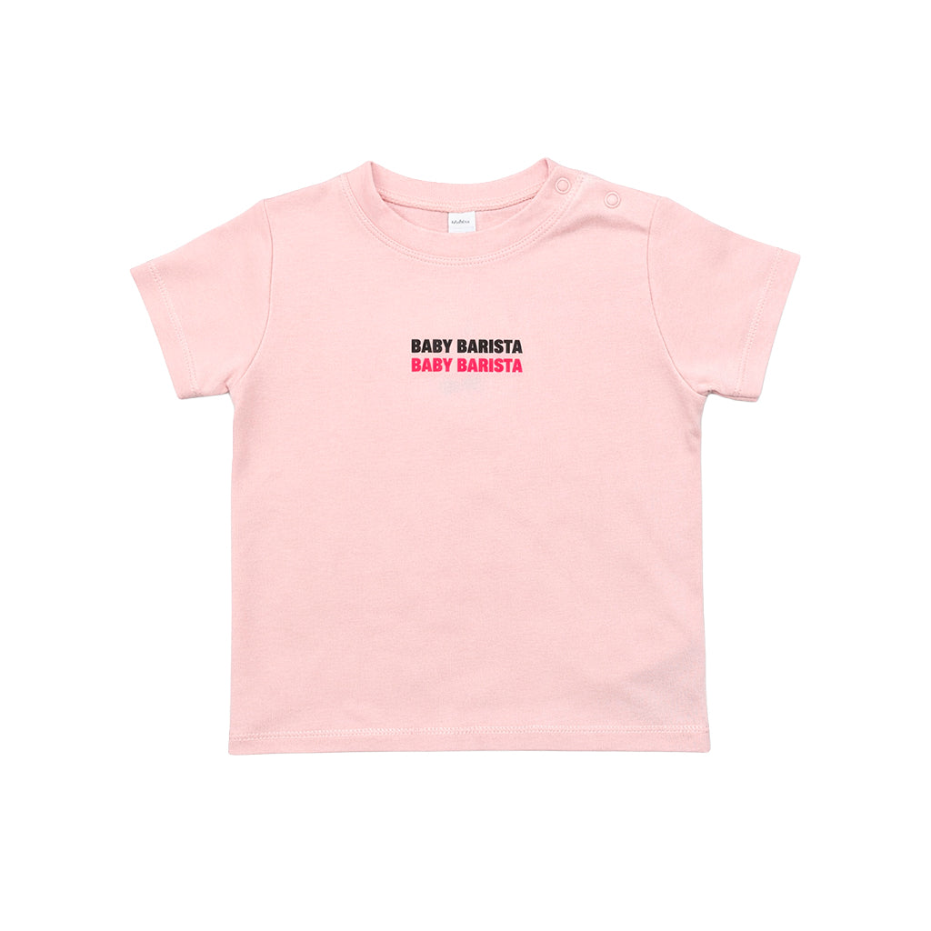 Barista Baby T-shirt - Bright Pink
