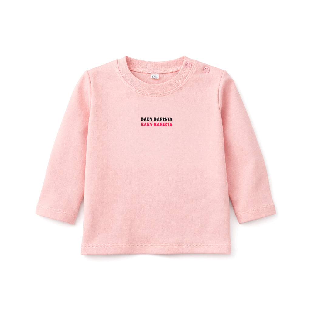 Barista Baby T-shirt - Bright Pink