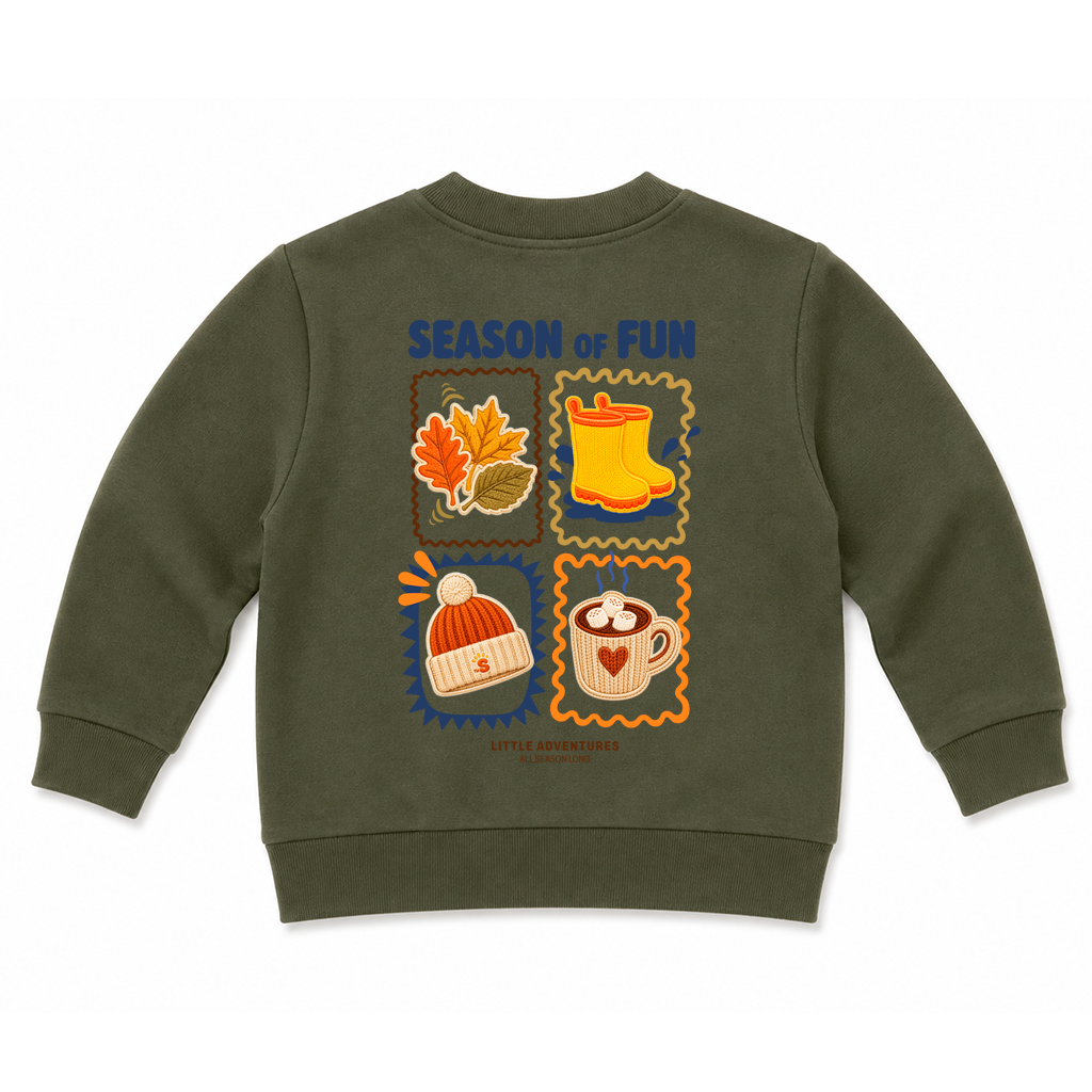 Season of Fun Jumper - Khaki