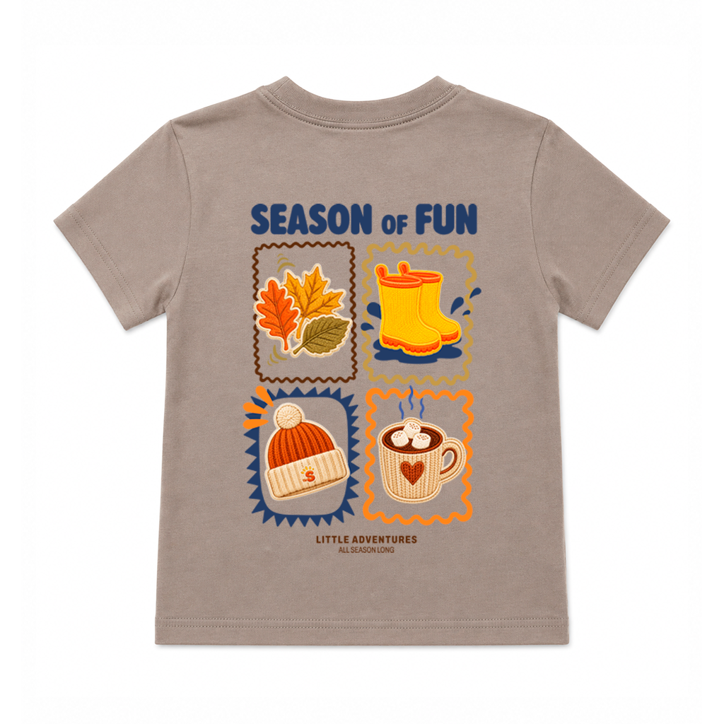 Season of Fun Tee - Mink
