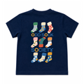 Odd Sock Tee - Navy