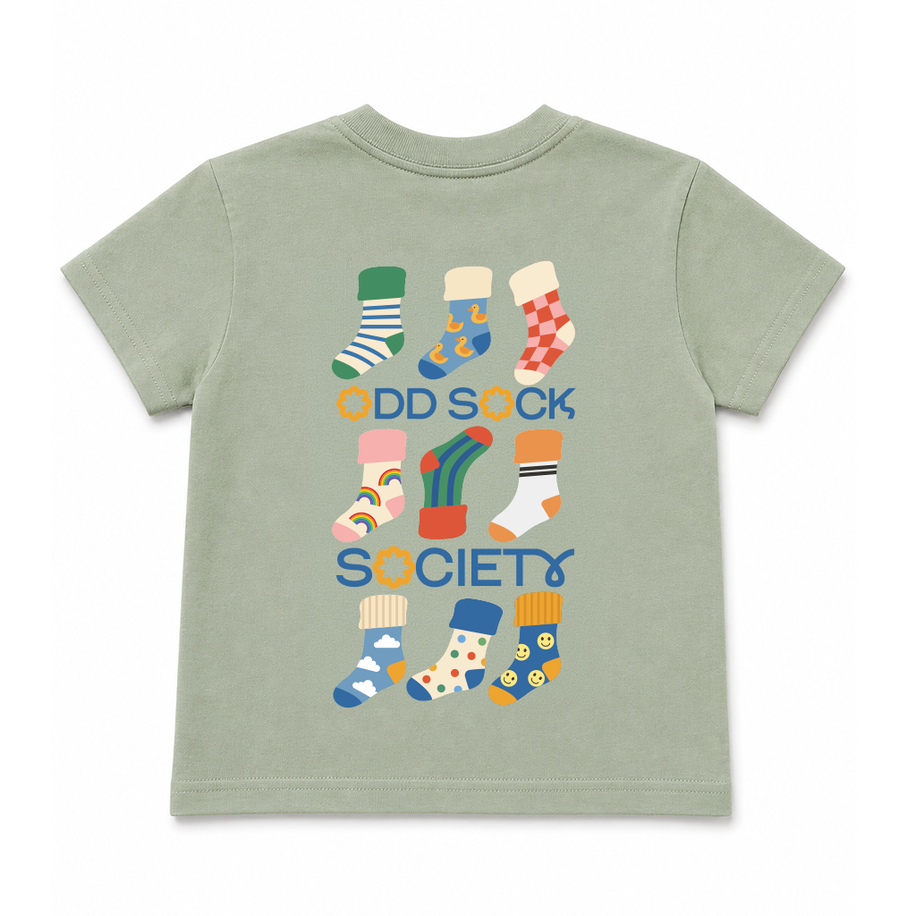 Odd Sock Tee - Sage