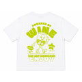 Adult Wine T-shirt - Lime